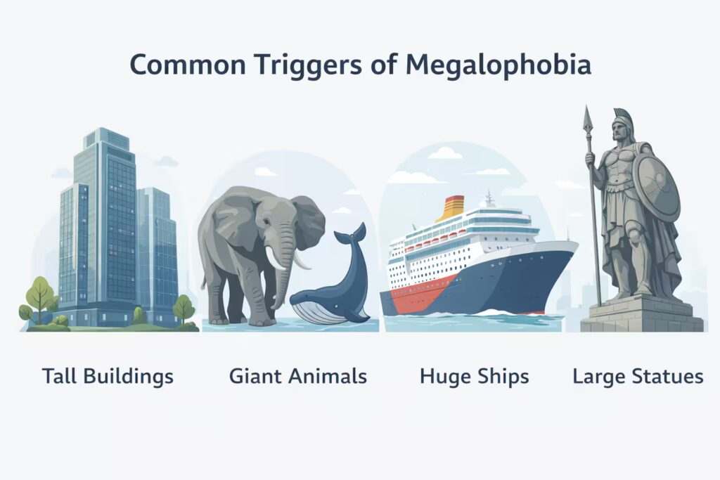 megalophobia triggers large objects
